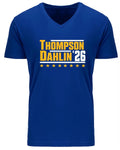 Tage Thompson Rasmus Dahlin Sabres MENS V-NECK Shirt T-Shirt