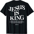 Jesus Is King John 14:6 Christian Faith Religious Bible Verse T Shirt
