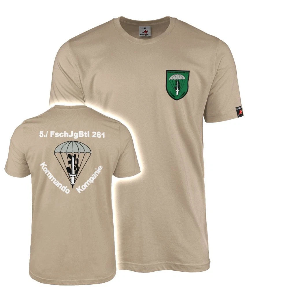 t shirt 5. Company FschJgBtl Paratrooper Battalion 261 Command #46499