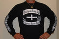 EUREKA FLAG T SHIRT BIKER "WHEN INJUSTICE BECOMES LAW" LONG SLEVE BLACK  NO VLAD