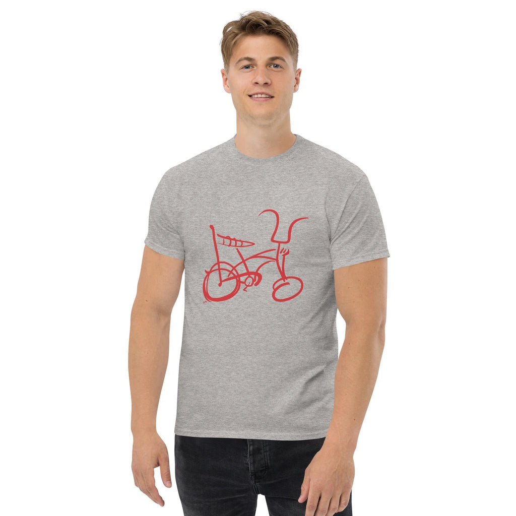 1970's Muscle Banana Seat Bicycle Sketch Unisex Classic Tee
