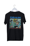 DRAIN Band On Tour In CALIFORNIA Graphic Print T-Shirt Mens S M L XL 2 3 4 XL