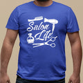 Salon Life Barber T-Shirt Hairstylist Salon Hairdresser Grooming Expert Gift