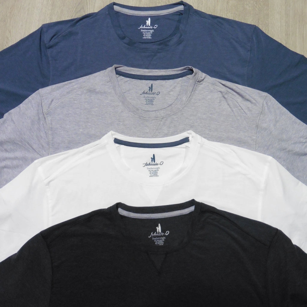 JOHNNIE O Mens XL THE COURSE T SHIRT FEATHERWEIGHT PERFORMANCE GOLF TEE