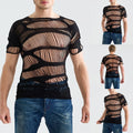 Stylish Design Men Mesh Tops Brand New Condition Comfortable Fit For Nightwear