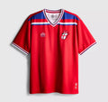 The Rolling Stones Football Red Mesh T-Shirt-England-XS-2XL