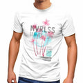 Men's Palm Trees Summer Beach Surfing Surf Pacific Island Print Print T-Shirt