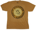 Harry Potter Adult New T-Shirt - Hufflepuff Crest Dedication Patience Loyalty