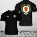 Custom Name 25th Infantry Division Veteran 3D T-Shirt