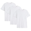 3 & 5 Pack Mens T Shirts Cotton Plain Short Sleeve Round Crew Neck Multipack Tee
