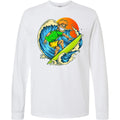 Inktastic Pro Surfer Dude Long Sleeve T-Shirt Surfing Riding Waves Ocean Mens