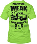 Concrete T-Shirt Made in the USA Size S to 5XL