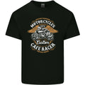 Biker Custom Cafe Racer Motorcycle Mens Light Cotton T-Shirt