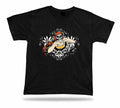 Skeleton Headed Girl Floral T shirt tee stylish modern unique awesome design