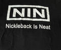 Meme Nine Inch Nails Fans Tee Nickleback Is Neat Tee Shirt XL Port & Co