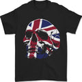 Union Jack Skull Mens T-Shirt 100% Cotton