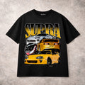 Toyota Supra T Shirt JDM Sports Car Turbo MK4 Street Racing Graphic Tee