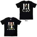 Blondie T-Shirt: Parallel Lines (Black) (Back Print) OFFICIAL NEW