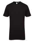 SF Longline t-shirt with dipped hem - Tear-out label
