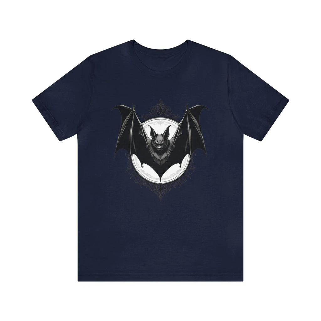 Evil goth bat vampire halloween dark shirt | spooky gift for friend partner