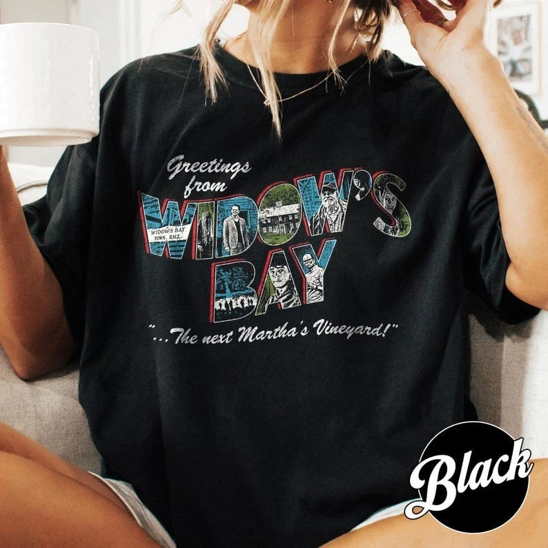 Greetings From Widow's Bay Horror Movie Vintage Shirt
