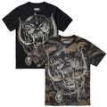 Brandit Motörhead Warpig Print 100% Cotton Tee Men Music Rock Legends New Black