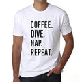 ULTRABASIC men's t-shirt coffee diving nap rehearsal coffee dive nap