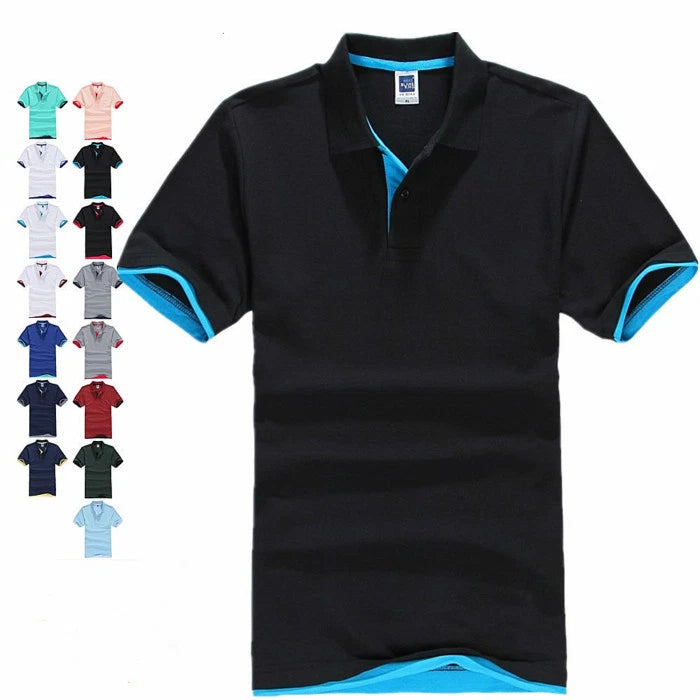 AU SELLER Classic Men's Adults Cotton Plain Basic Golf Polo Lapel T-Shirt  mt002