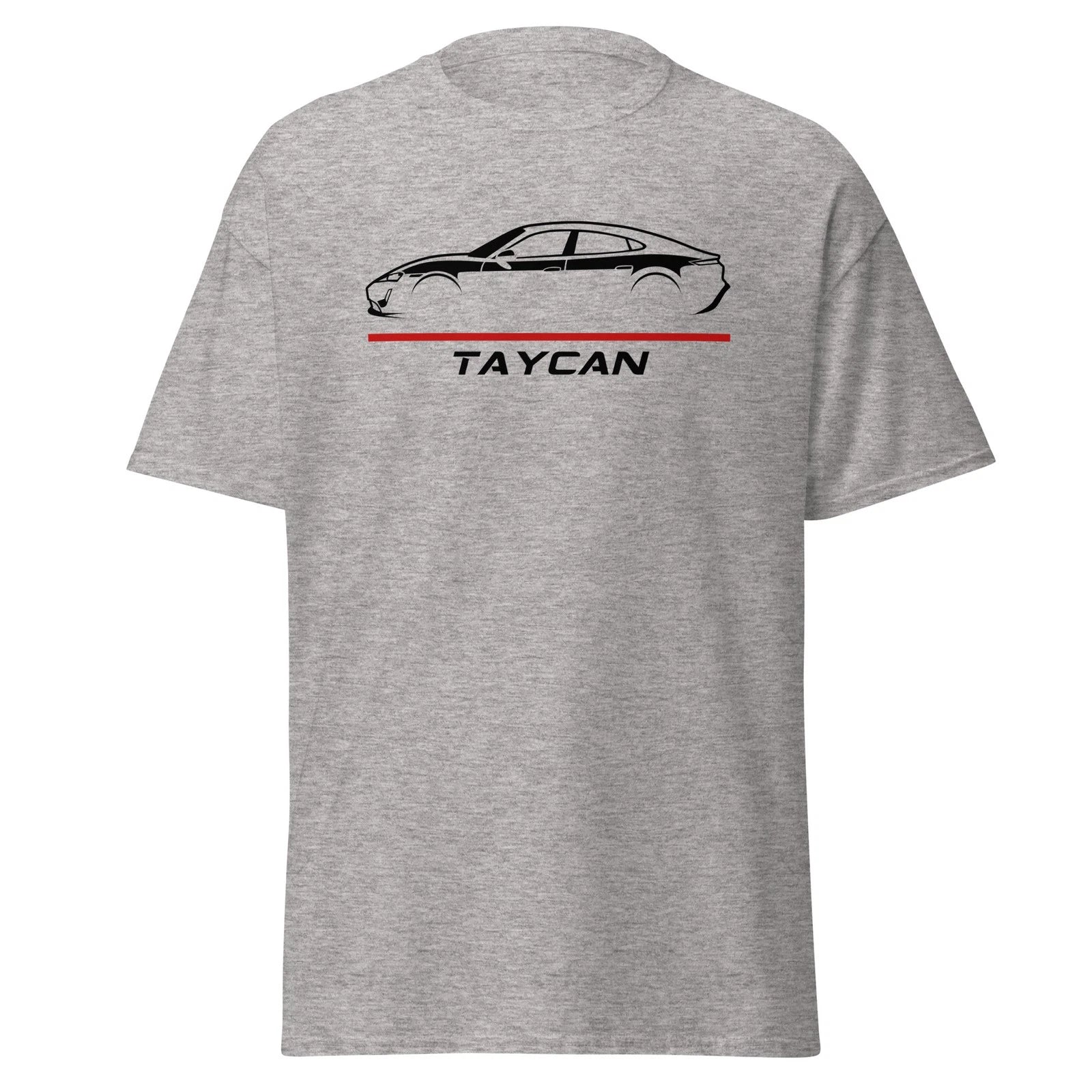 Taycan Electric Dual Motor Digital Luxury Euro Sedan Graphic T-Shirt Gift