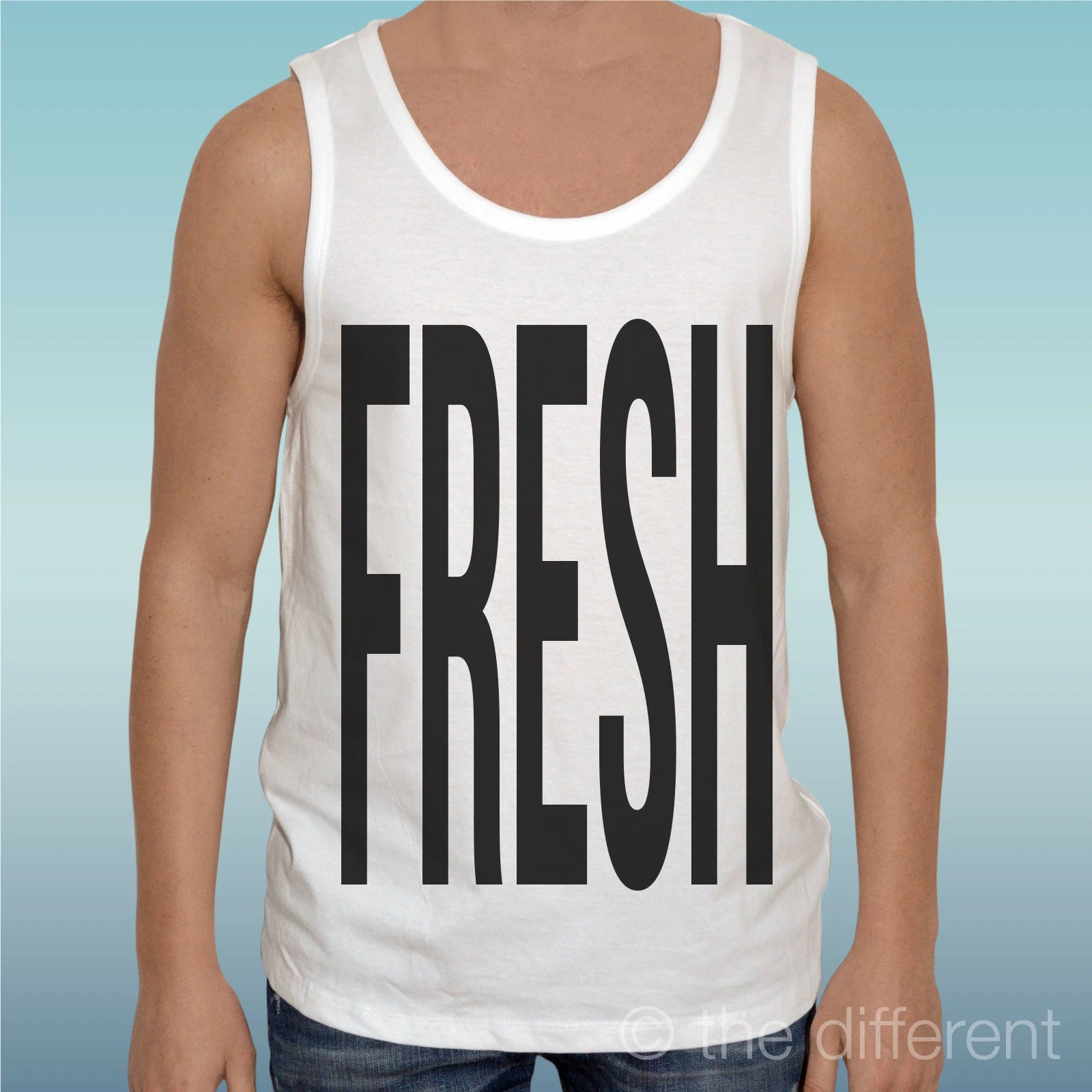 Canotta T-Shirt " Writing Fresh Black " Gift Idea Road To Happiness