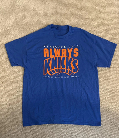 2026 NY Knick Playoff Shirt SGA Eastern Conference Finals 1 Unisex Reprint