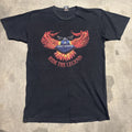 Vintage Harley Davidson Ride The Legend Flames Hartford, Connecticut Graphic Tee