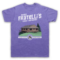 MAMA FRATELLI'S FAMILY RESTAURANT UNOFFICIAL GOON DOCKS MENS & WOMENS T-SHIRT