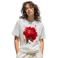 Red Peony  Shirt | Floral Tee | Bold Floral Graphic Tee | Gift for Her