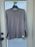 Public Supply NYC Mens Long Sleeve Taupe washed effect OVERSIZE Size choose