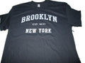 Brand New Men's Brooklyn New York  NYC  Est. 1631  Black  Cotton T-shirt Large