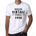 ULTRABASIC Men's T-Shirt Vintage Modern Since 1958 Modern Vintage Since