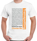 Trainspotting T-Shirt Introduction Mens Funny Choose Life Intro