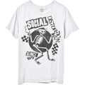 Men's Social Distortion Speakeasy Checkerboard Slim Fit T-shirt X-Large White