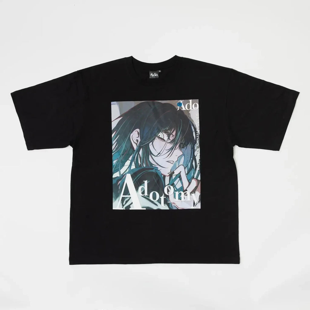 Ado Adotomy Key Visual T-Shirt XL Black Official 5th Anniversary Exhibition New