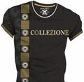 Men's Bucheli Cotton T Shirt,Italian Style,Slim Fit,Stretch M L…A12.A