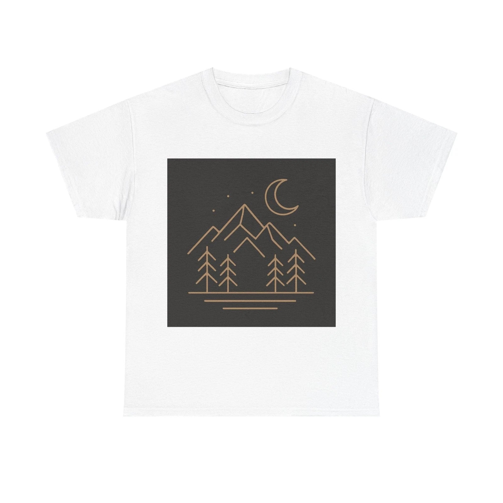 Mountain Adventure Minimalist Shirt, Outdoor Nature Line Art Tee, Hiking Camp...