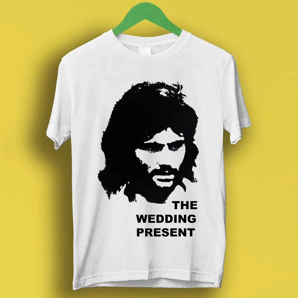 George Best The Wedding Present  Jangle Indie Pop Unisex Retro 80s T Shirt P7283