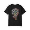 Flower Skull T-Shirt | Psychedelic Floral Skull Graphic