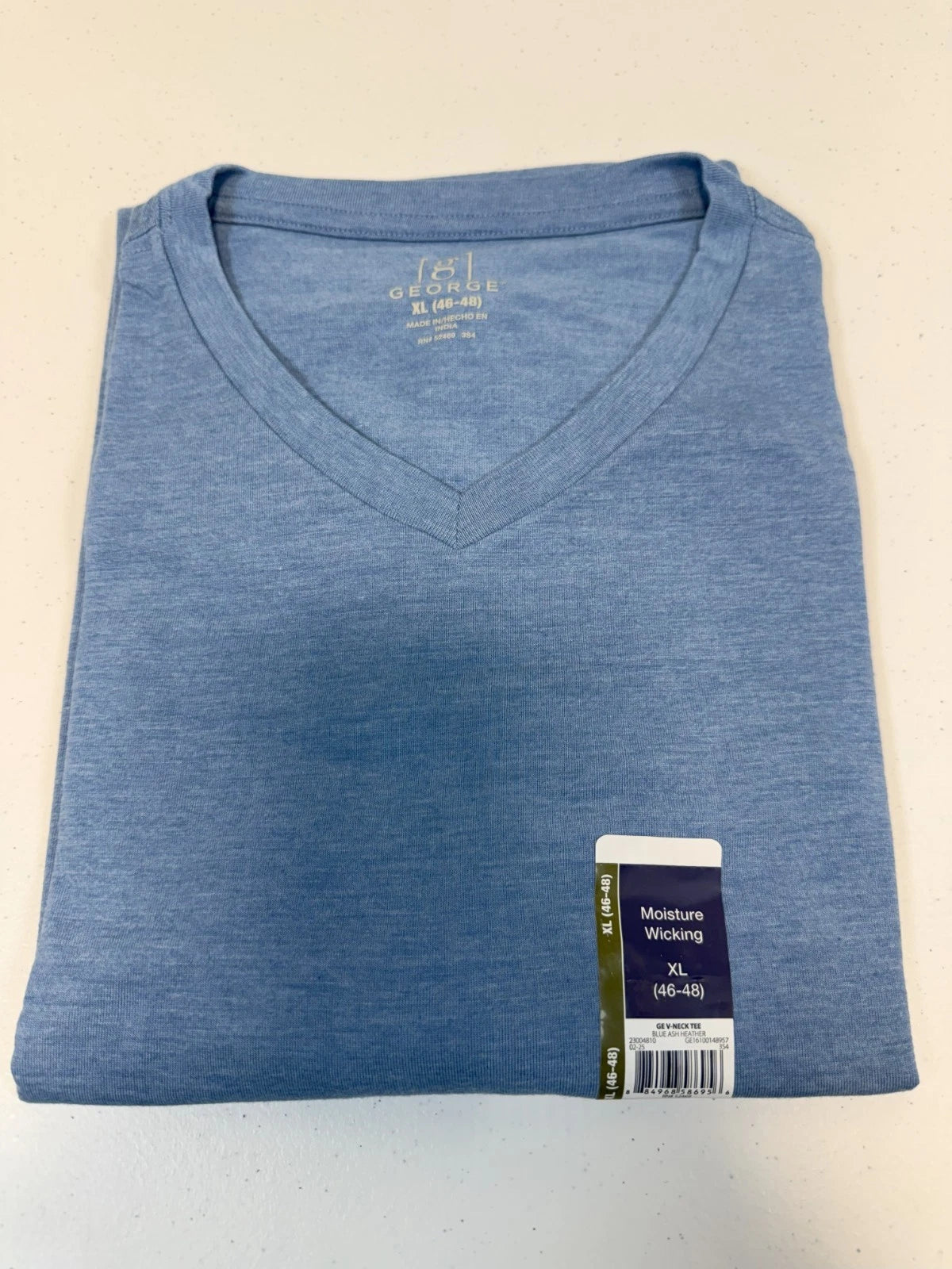 Men's Shirts, (New w/tags), George, Jersey knit/Short Sleeve Tee, XL, (46-48)