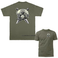 Special Ops Helmet Military Army Marines Tactical Weapon T-shirt