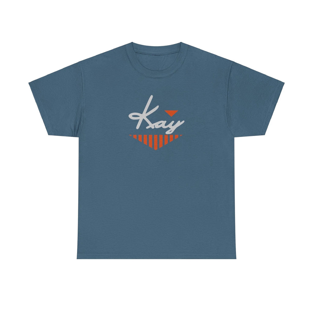 Vintage Kay Guitar Logo T-Shirt - Headstock Logo Sears Silvertone Harmony Gift