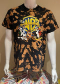 Y2K Warner Brothers Tie Dye Bugs Shirt L Taz Sylvester Daffy TShirt Tee