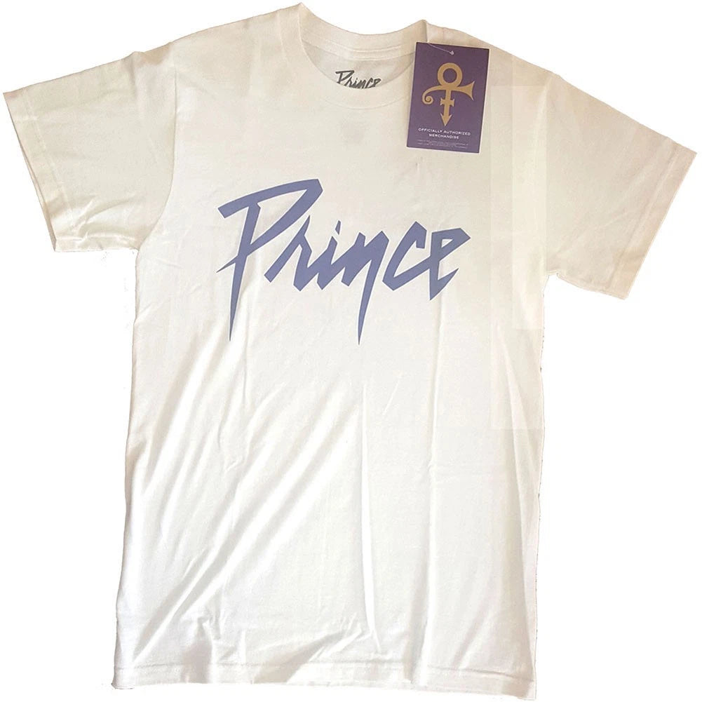Men's Prince Logo Slim Fit T-shirt Large White