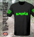Short sleeve wicking Wolfride t-shirt, technical, light weight, fast drying